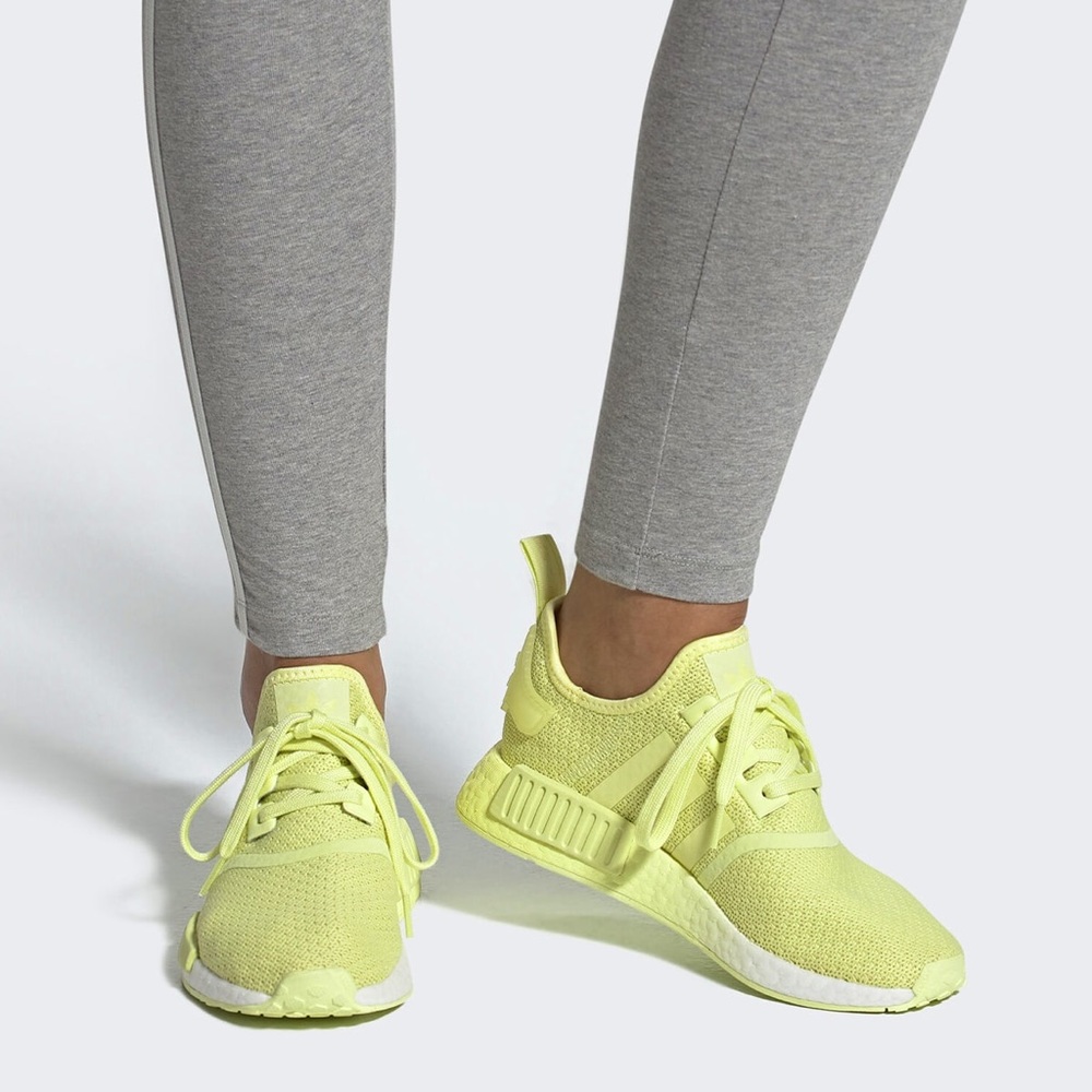 Women’s Adidas NMD_R1 Sneakers - Pastel Yellow